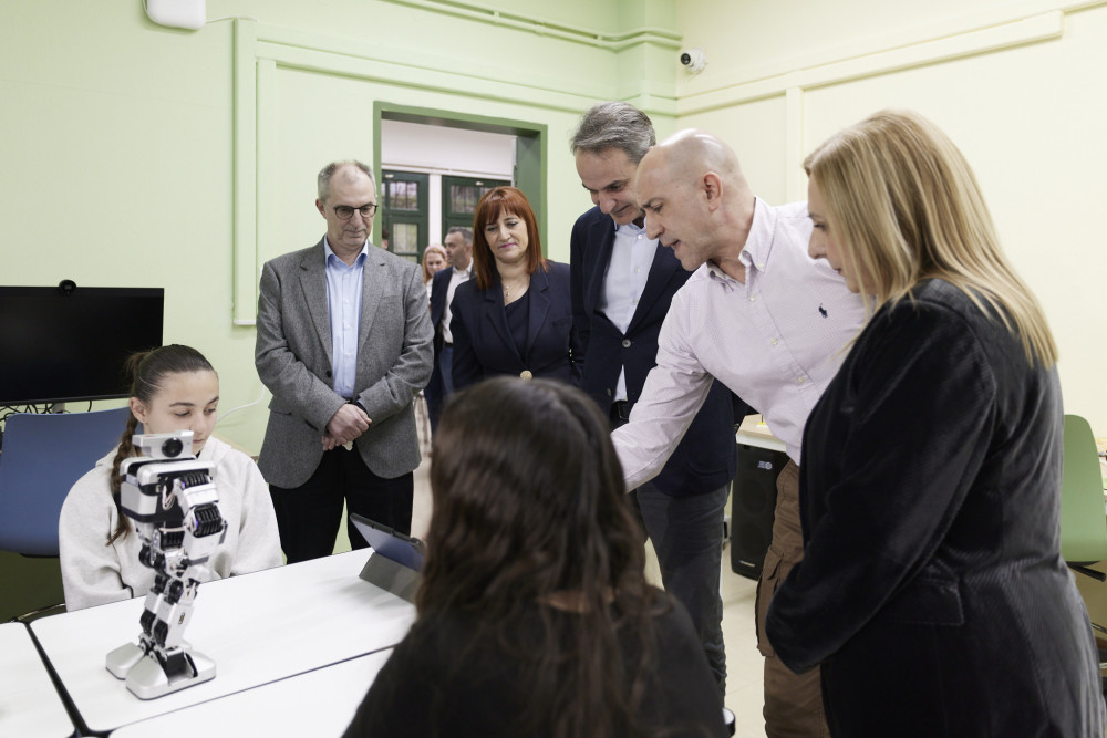 Επίσκεψη του Κυριάκου Μητσοτάκη στο Κέντρο Καινοτομίας Ηπείρου, στα Ιωάννινα (photos)