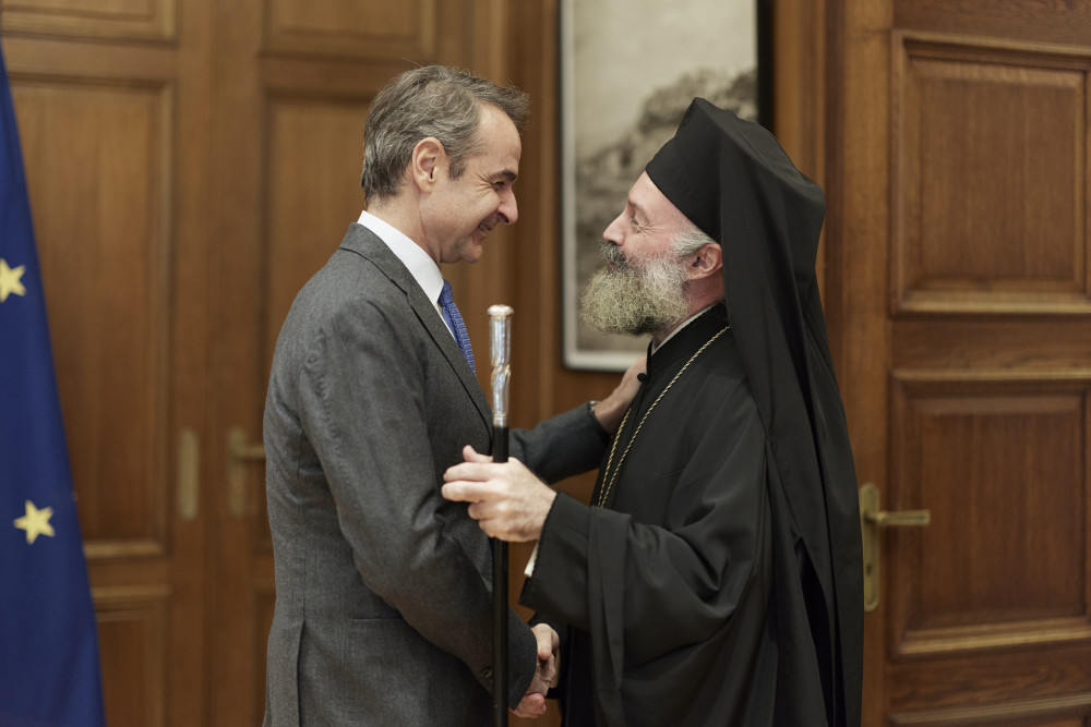 Κυριάκος Μητσοτάκης στον Αρχιεπίσκοπο Αυστραλίας: Μεγάλη κατάκτηση η επιστολική ψήφος των αποδήμων (video)