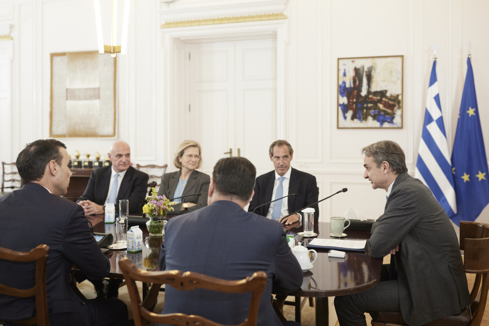 Σύσκεψη στο Μαξίμου για τη δωρεά του Ιδρύματος Παύλου και Αλεξάνδρας Κανελλοπούλου στο ΚΑΤ