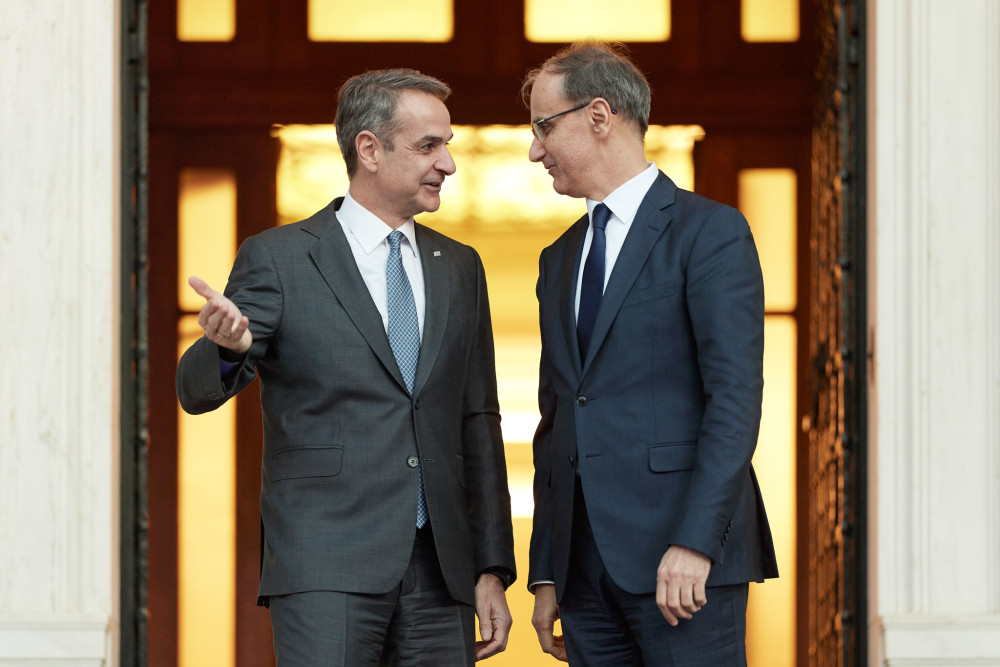 Συνάντηση του Κυριάκου Μητσοτάκη με τον Σέρβο πρωθυπουργό - Όσα συζήτησαν