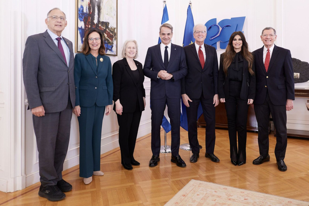 Συνάντηση Μητσοτάκη με αντιπροσωπεία του Κογκρέσου: Η Ελλάδα πυλώνας σταθερότητας και ασφάλειας (video)