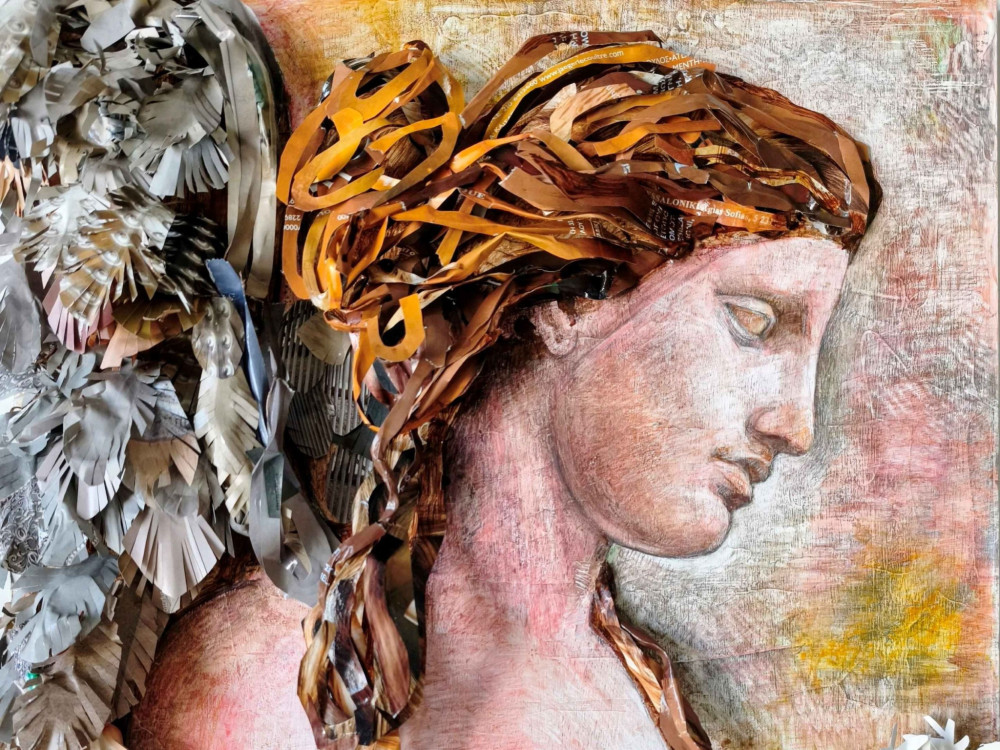 Στο Καφέ του Εθνικού Αρχαιολογικού Μουσείου η έκθεση «Έρως και Ψυχή» της Κάτιας Βαρβάκη