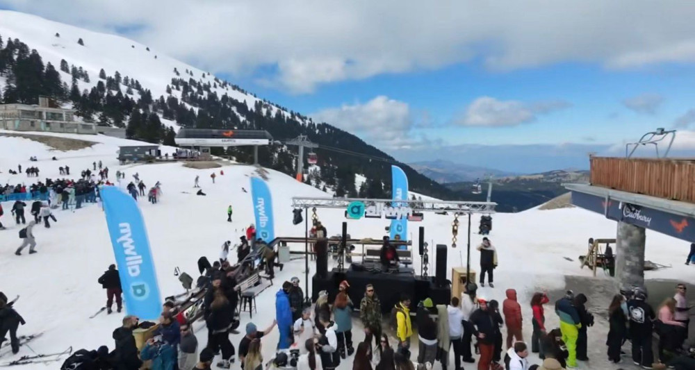 Η Allwyn διοργάνωσε ένα αξέχαστο Après Ski Party στο Χιονοδρομικό Κέντρο Καλαβρύτων (video-photos)