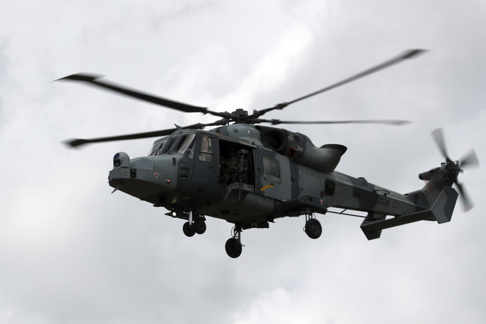 Έφτασαν στην Κύπρο τα δύο βρετανικά ελικόπτερα Wildcat