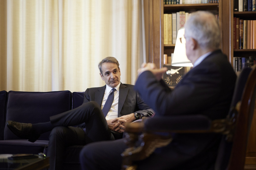 Κυριάκος Μητσοτάκης: Πλαφόν στο περιθώριο κέρδους σε καύσιμα και σούπερ μάρκετ