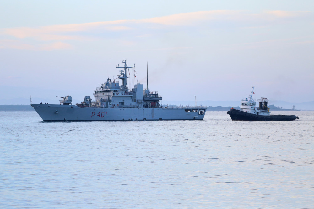 Ιταλία: πλοίο του Πολεμικού Ναυτικού με 160 άνδρες στην Κύπρο