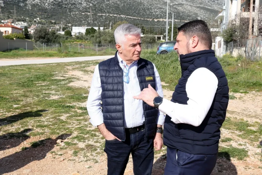 Νίκος Χαρδαλιάς από Παιανία: Προχωρά το έργο του αποχετευτικού δικτύου προϋπολογισμού 22,1 εκατ. ευρώ