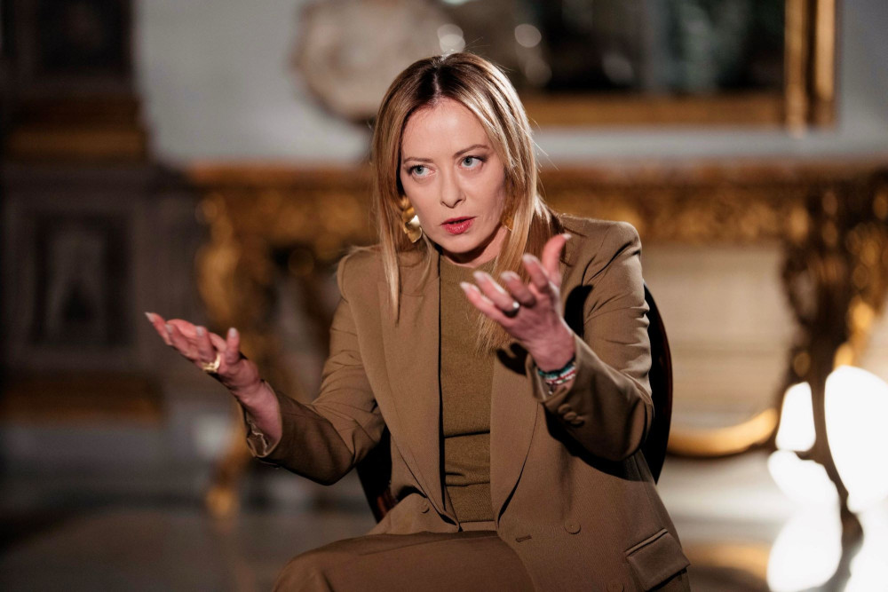 Τζόρτζια Μελόνι: Η Ιταλία στέλνει βοήθεια για την αεράμυνα των χωρών του Κόλπου