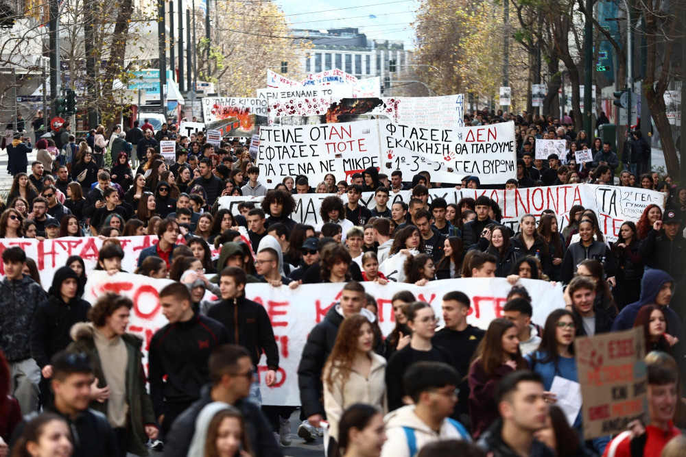 Συλλαλητήριο για τα Τέμπη: κλειστό το κέντρο της Αθήνας - Συνελήφθη ανήλικος με μαχαίρι