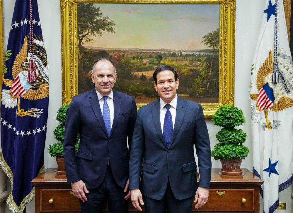 Σε θετικό κλίμα η συνάντηση Γεραπετρίτη με Ρούμπιο: στο επίκεντρο οι ευρωατλαντικές σχέσεις