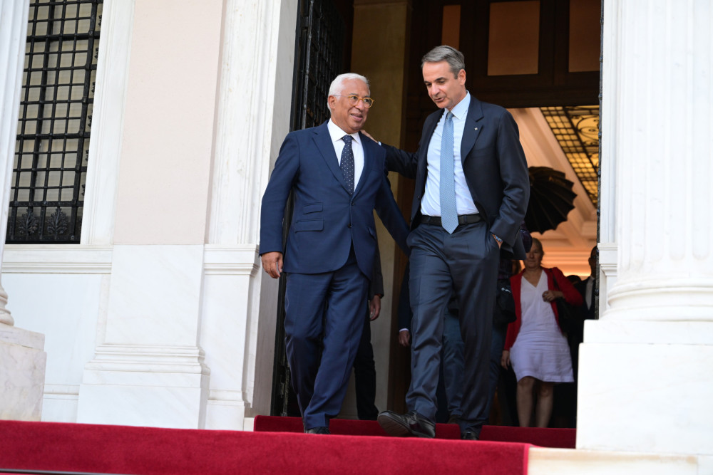 Κυριάκος Μητσοτάκης - Αντόνιο Κόστα: Τηλεφωνική επικοινωνία με φόντο τις εξελίξεις στην Κύπρο και την Ανατολική Μεσόγειο