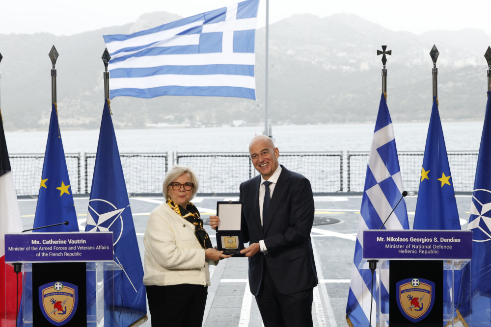 Επικοινωνία Νίκου Δένδια - Κατρίν Βοτρίν: συζήτησαν για την αμυντική συμφωνία Ελλάδας - Γαλλίας