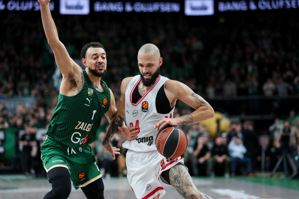 Πάλεψε αλλά λύγισε ο Ολυμπιακός στο Κάουνας - Ήττα 99-94 από τη Ζάλγκιρις στη δεύτερη παράταση