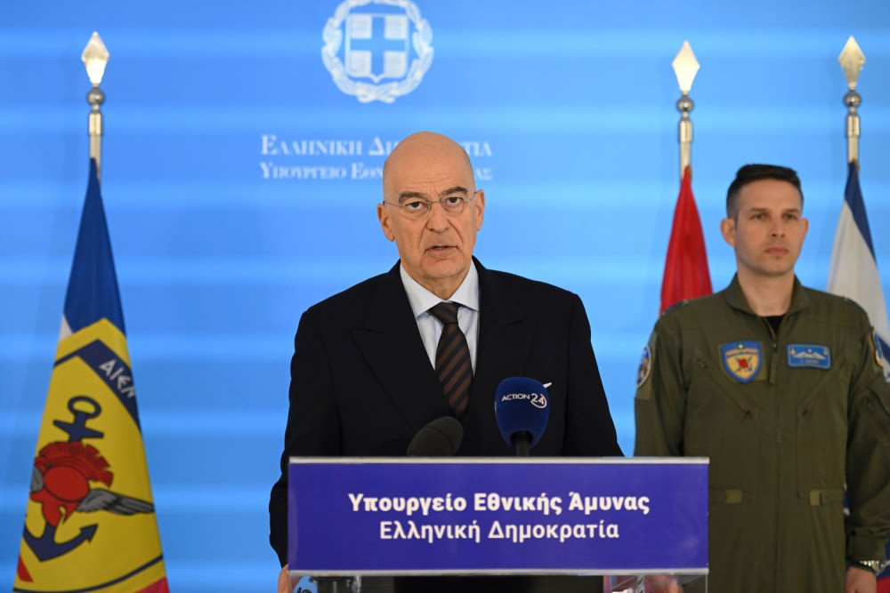 Νίκος Δένδιας από Κύπρο: «Είμαστε συνολικά και απολύτως στη διάθεσή σας» είπε στον Χριστοδουλίδη (video)