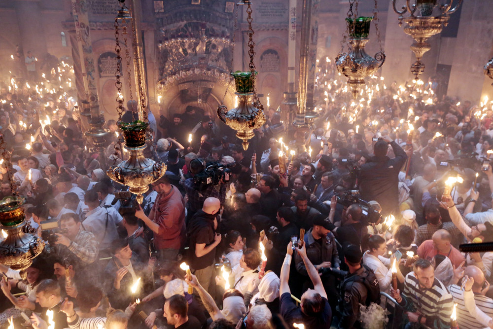 Ισραήλ: Ανατροπή στο σκηνικό έντασης - Η Τελετή του Αγίου Φωτός θα διεξαχθεί κανονικά στο Ναό της Αναστάσεως