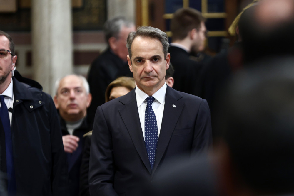 Παρουσία Κωνσταντίνου Τασούλα και Κυριάκου Μητσοτάκη η δοξολογία στη Μητρόπολη για την 25η Μαρτίου (photos)