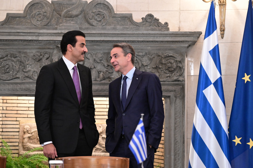 Τηλεφωνική επικοινωνία του Κυριάκου Μητσοτάκη με τον Εμίρη του Κατάρ για τις εξελίξεις στη Μέση Ανατολή