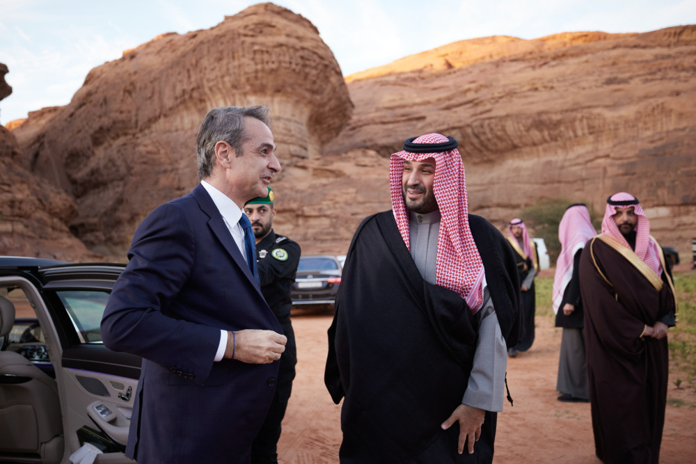 Τηλεφωνική επικοινωνία του Κυριάκου Μητσοτάκη με τον πρίγκιπα, διάδοχο της Σαουδικής Αραβίας