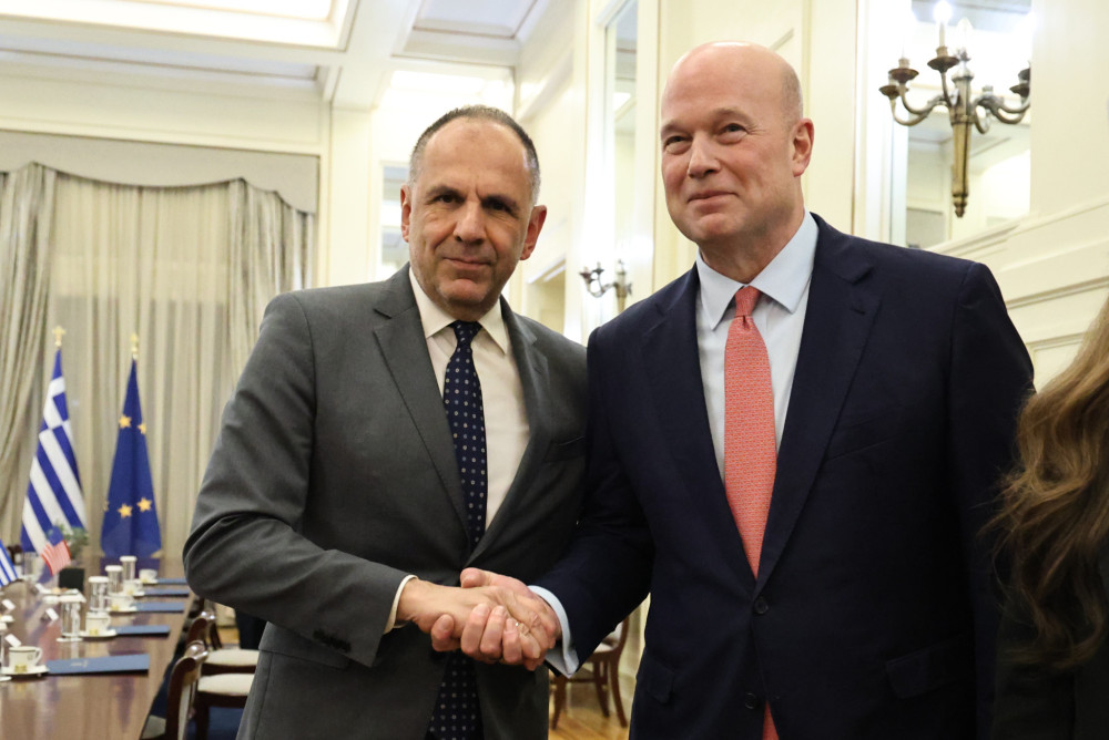 Ο Γιώργος Γεραπετρίτης συναντήθηκε με τον μόνιμο αντιπρόσωπο των ΗΠΑ στο ΝΑΤΟ