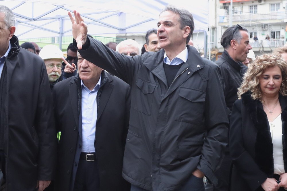 Κυριάκος Μητσοτάκης: επισκέφθηκε τα εργοτάξια δύο υπό ανέγερση σχολείων - «Επενδύουμε στη σχολική στέγη»