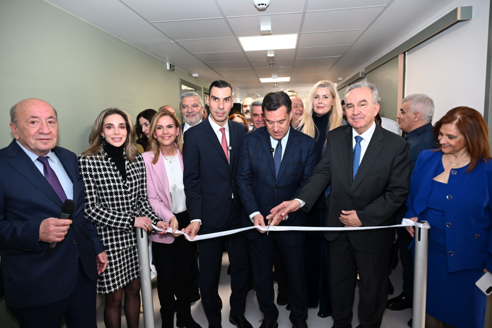 Άδωνις Γεωργιάδης: Εγκαινίασε το νέο ΤΕΠ του Νοσοκομείου Νέας Ιωνίας - Κωνσταντοπούλειο - Πατησίων