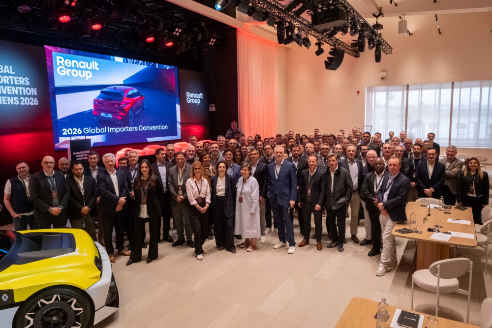 Renault Group: Ψήφος εμπιστοσύνης στην Ελλάδα με το Παγκόσμιο Συνέδριο Εισαγωγέων στην Αθήνα