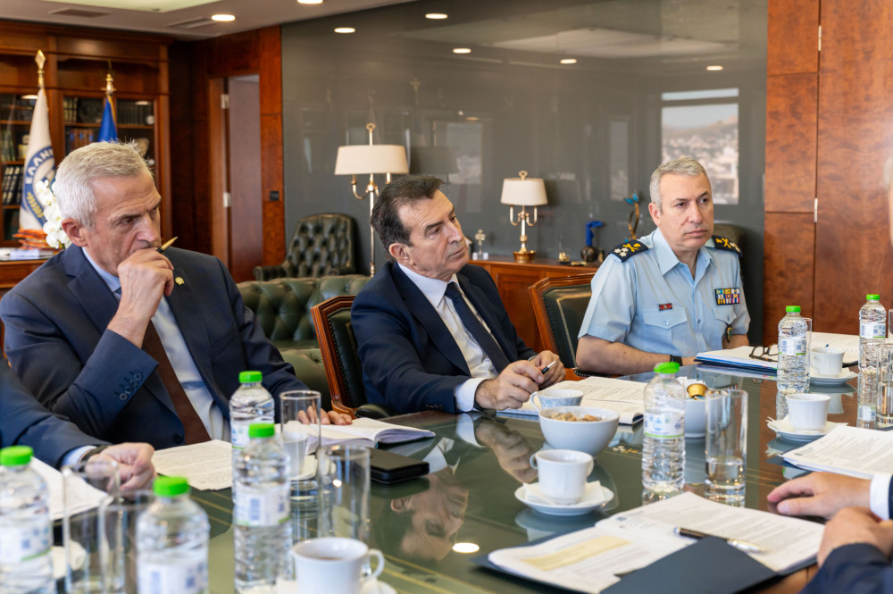 Μιχάλης Χρυσοχοΐδης: συναντήθηκε με αξιωματούχους του υπουργείου Εσωτερικής Ασφάλειας των ΗΠΑ