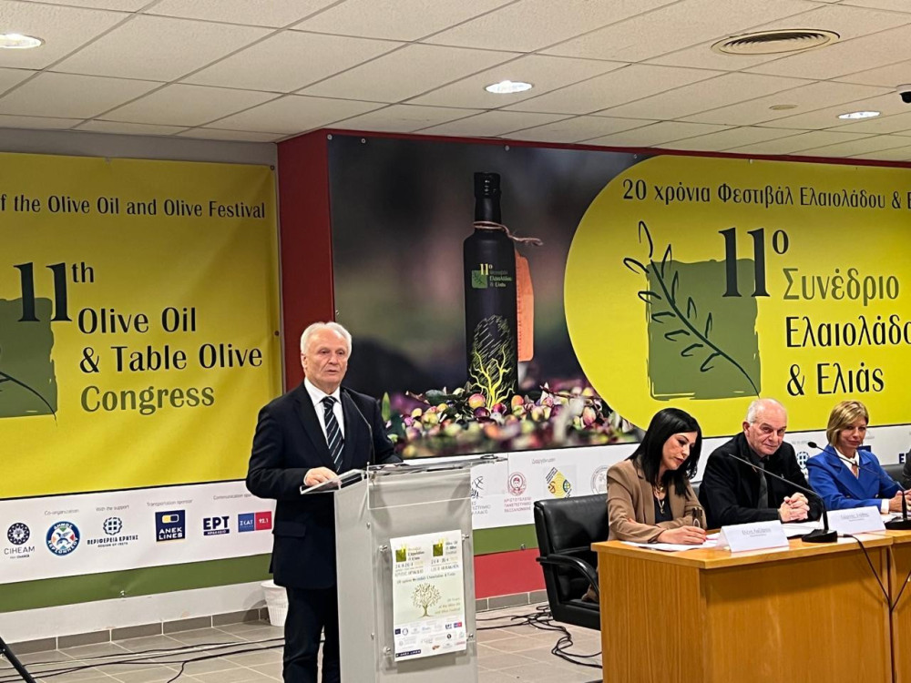 Ο Γιάννης Ανδριανός στο 11 ο Φεστιβάλ Ελαιολάδου και Ελιάς  στο Ηράκλειο Κρήτης