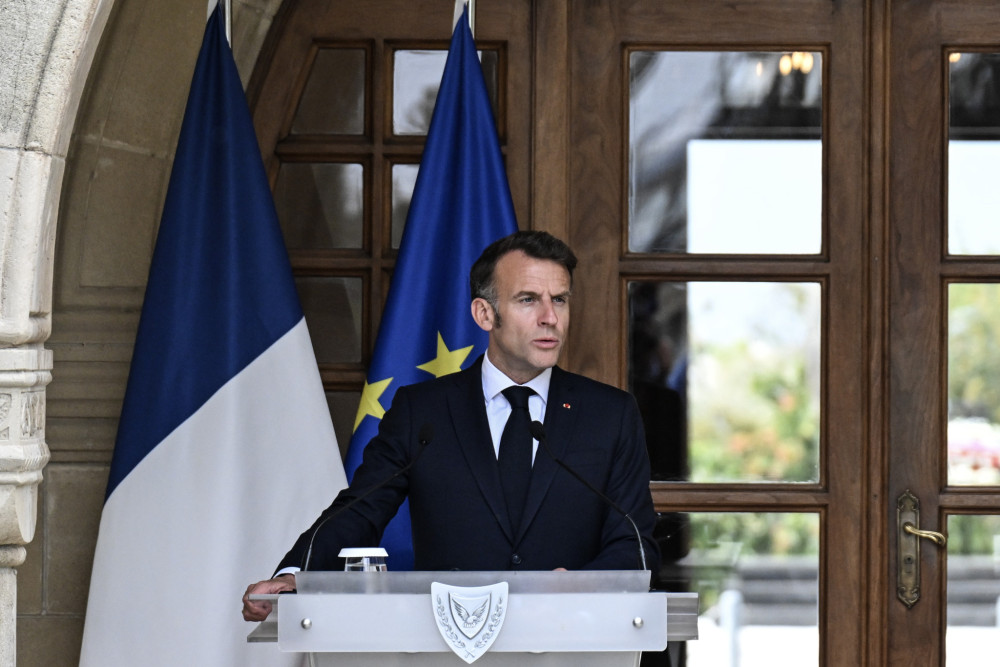 Μακρόν από Λευκωσία: Πλήρης στήριξη της Γαλλίας στην Κύπρο - «Στο υψηλότερο επίπεδο η συνεργασία»