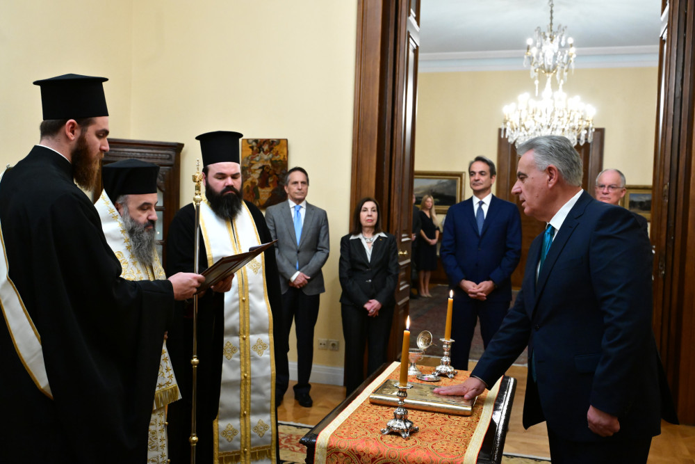 Ορκίστηκε ο νέος υφυπουργός Αγροτικής Ανάπτυξης και Τροφίμων, Αθανάσιος Καββαδάς