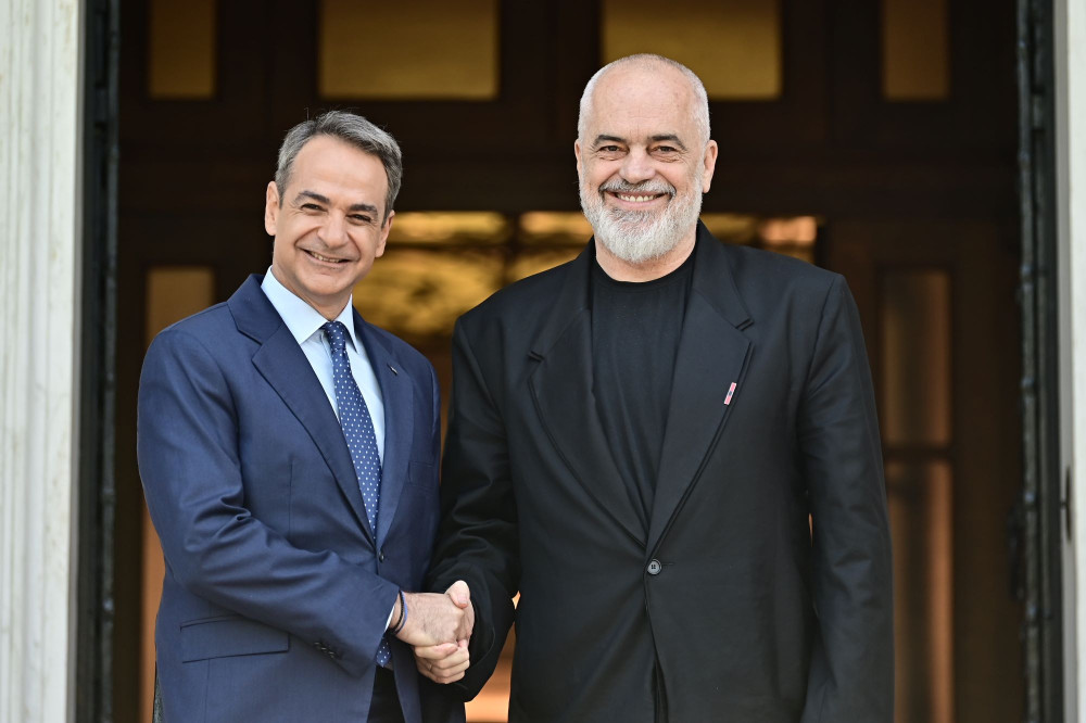 Κυριάκος Μητσοτάκης σε Έντι Ράμα: Σημαντική ευκαιρία να λύσουμε εκκρεμή ζητήματα