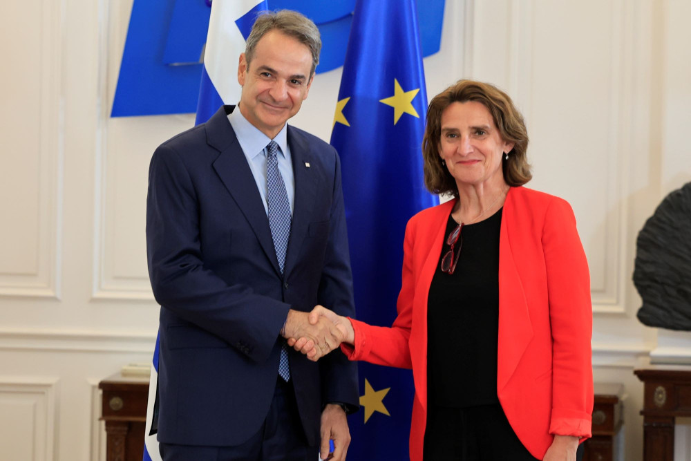 Συνάντηση Μητσοτάκη-Ριμπέρα: στο επίκεντρο πράσινη μετάβαση και ενεργειακή κρίση