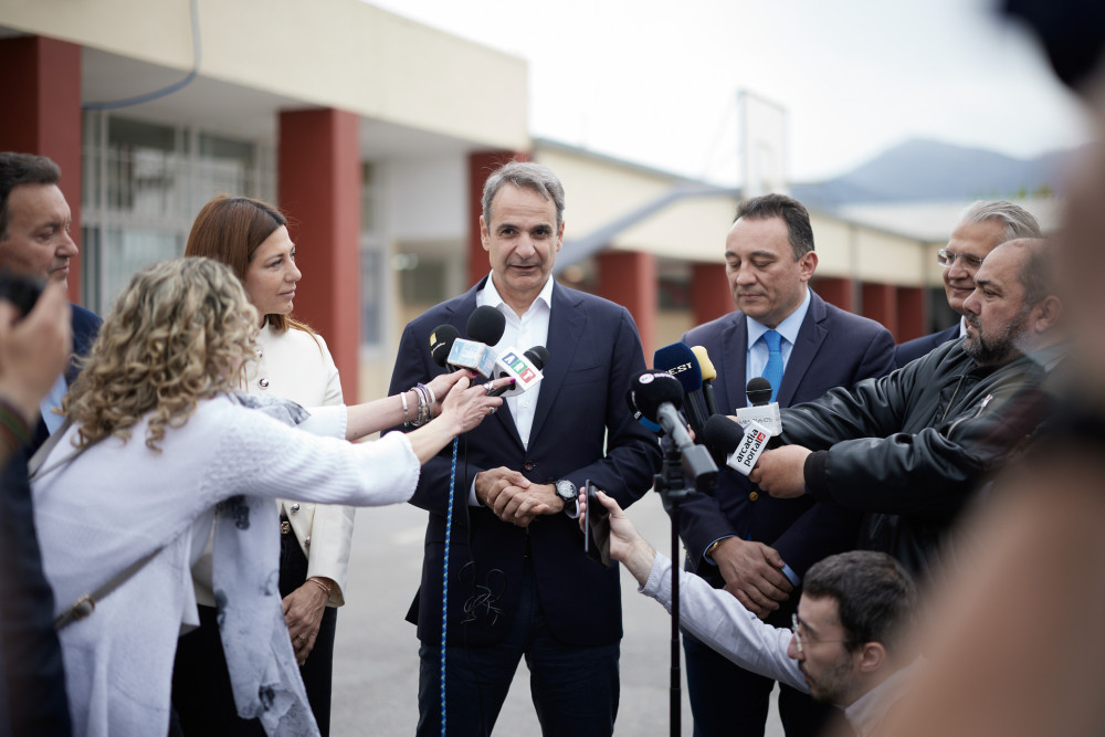 Κυριάκος Μητσοτάκης από Τρίπολη: Επενδύσεις-ορόσημο στη φαρμακοβιομηχανία (photos)