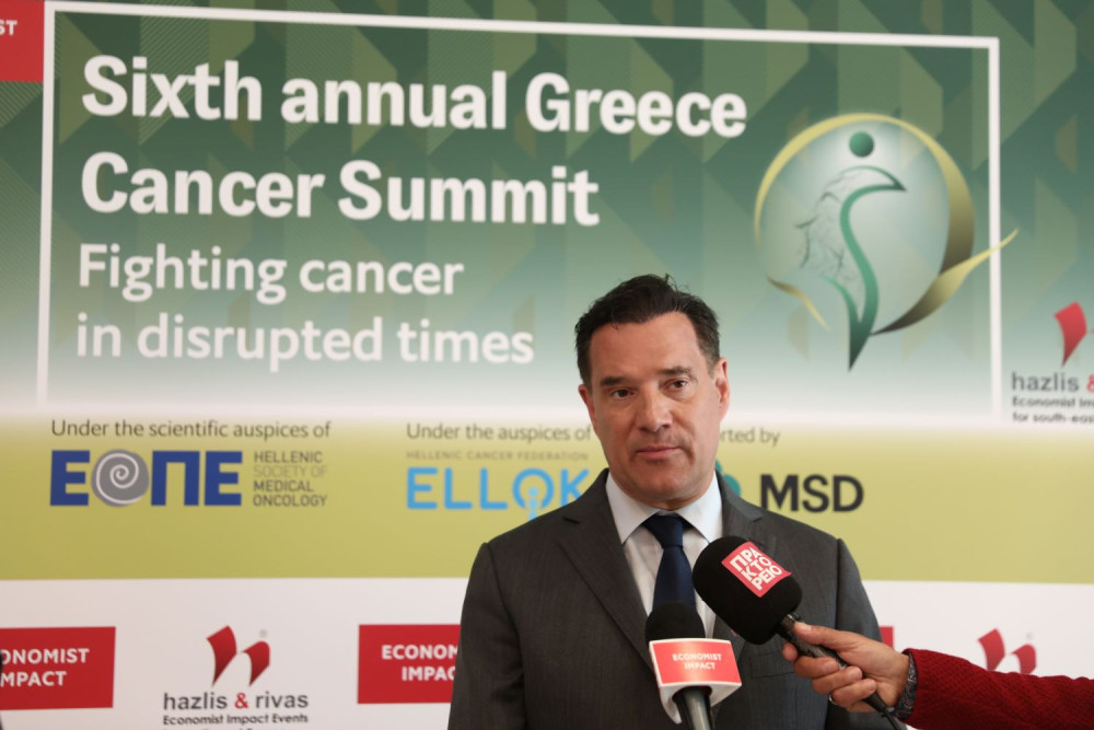 Άδωνις Γεωργιάδης στο Economist: Στο επίκεντρο των πολιτικών για τον καρκίνο βρίσκεται ο ασθενής