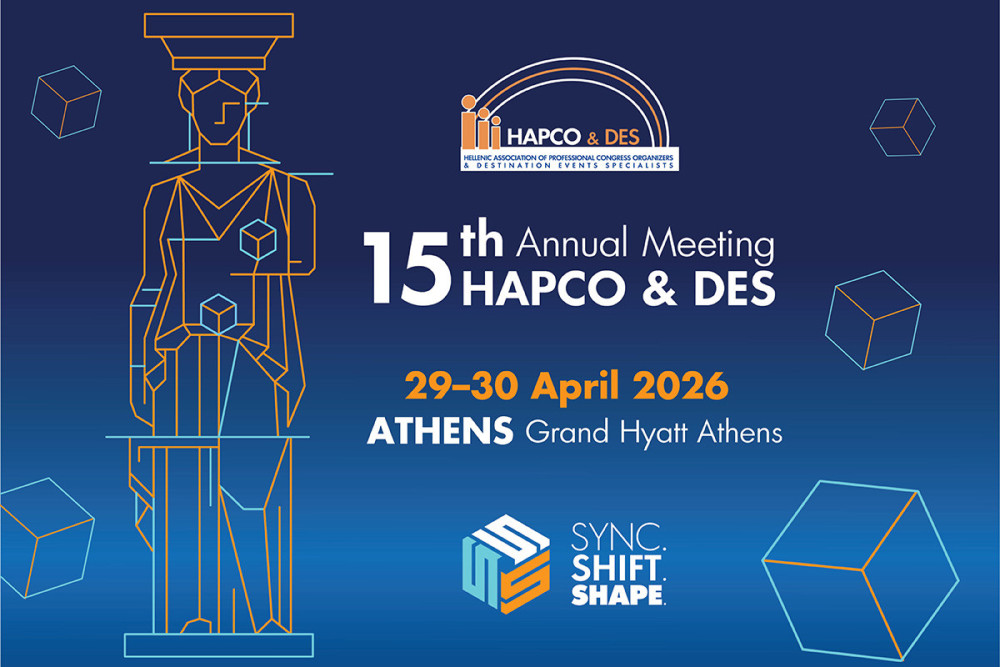 HAPCO & DES Annual Meeting 2026: Στο επίκεντρο των εξελίξεων ο κλάδος των συνεδρίων και εκδηλώσεων