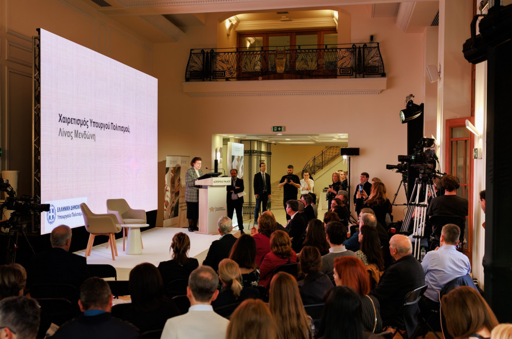 Λίνα Μενδώνη για ελληνική χειροτεχνία: Η αναβίωσή της αποτελεί προτεραιότητα του υπ. Πολιτισμού