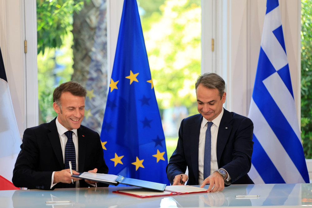 Υπεγράφη η διακρατική σύμβαση Ελλάδας-Γαλλίας για την ανάπτυξη προηγμένων ψηφιακών συστημάτων στη θάλασσα