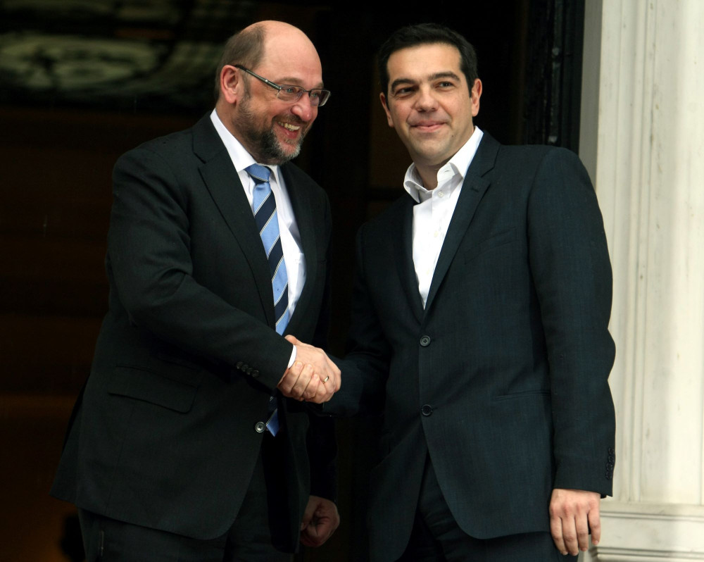Προσωπική μαρτυρία: όταν ο Τσίπρας, εκτός από τον Γερμανό πρέσβη, καθησύχαζε και τον Σουλτς