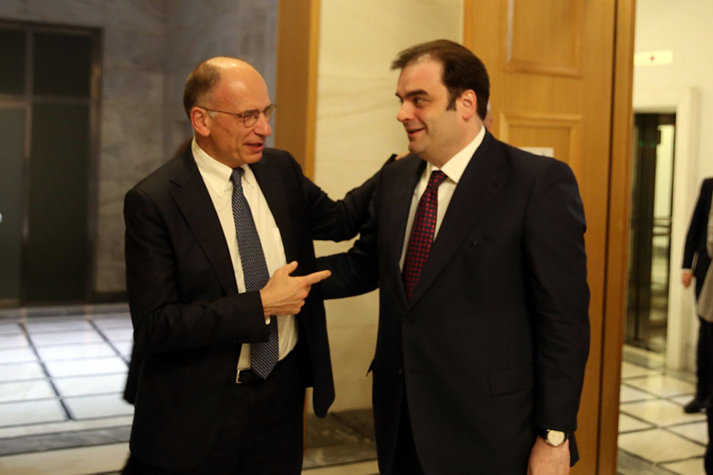 Ενρίκο Λέτα για Κυριάκο Πιερρακάκη: Γράφει ευρωπαϊκή ιστορία
