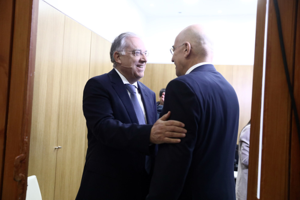 Συνάντηση Νίκου Δένδια-Τάκη Θεοδωρικάκου για το πρόγραμμα «ΘΩΡΑΞ» που εντάσσεται στην «Ατζέντα 2030»