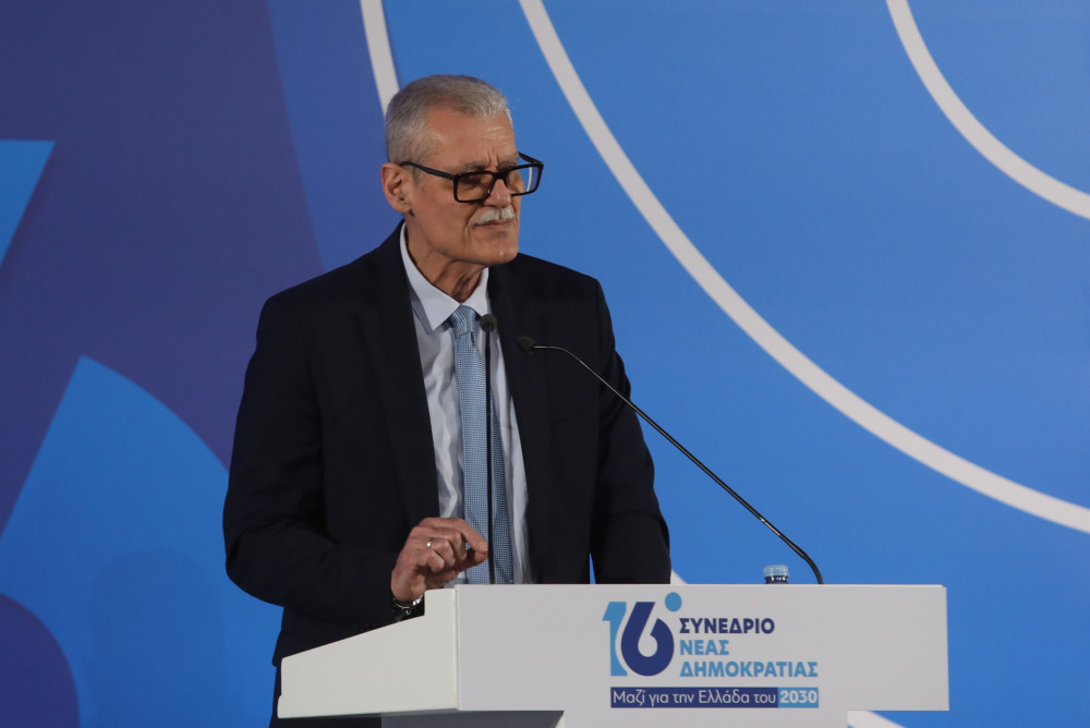 Ευάγγελος Τουρνάς στο  Συνέδριο της ΝΔ: Η χώρα αποτελεί πρότυπο ανάκαμψης, προόδου και σταθερότητας