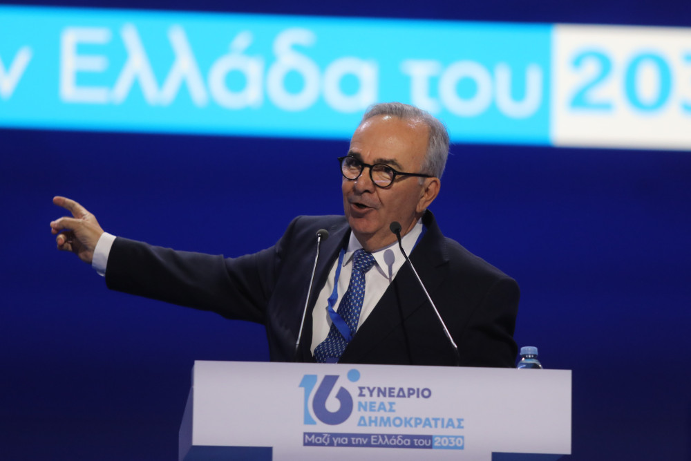Νίκος Παπαθανάσης στο συνέδριο της ΝΔ: «Η Ελλάδα σύντομα δεν θα είναι η πιο υπερχρεωμένη χώρα της ΕΕ»