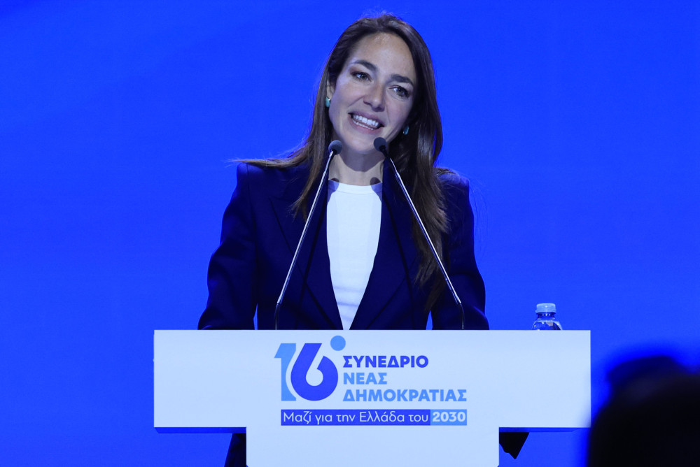 Δόμνα Μιχαηλίδου στο Συνέδριο της ΝΔ: «Είμαστε η παράταξη που πήρε την κοινωνική πολιτική στα σοβαρά»