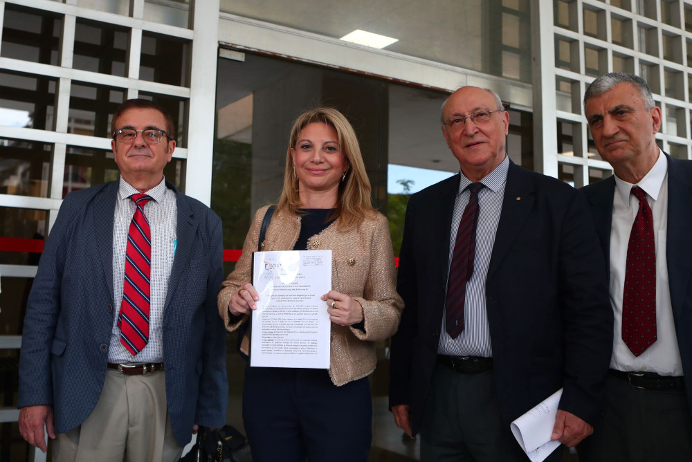 Η Καρυστιανού κατέθεσε στον Άρειο Πάγο την ιδρυτική διακήρυξη του κόμματος