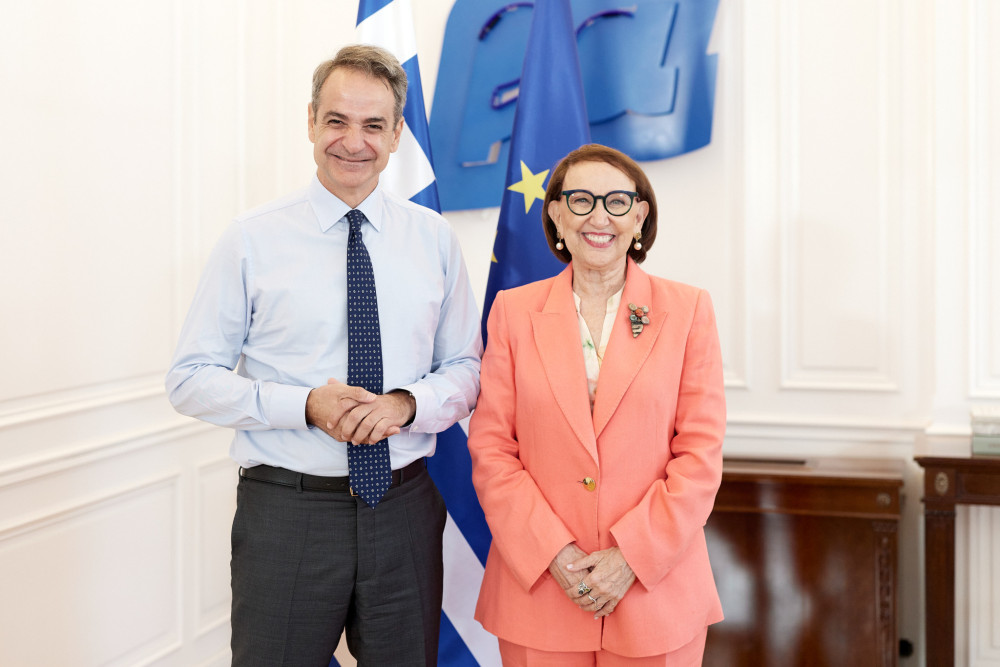 Κυριάκος Μητσοτάκης: συναντήθηκε με τη Rebeca Grynspan, υποψήφια για τη θέση του Γενικού Γραμματέα ΟΗΕ