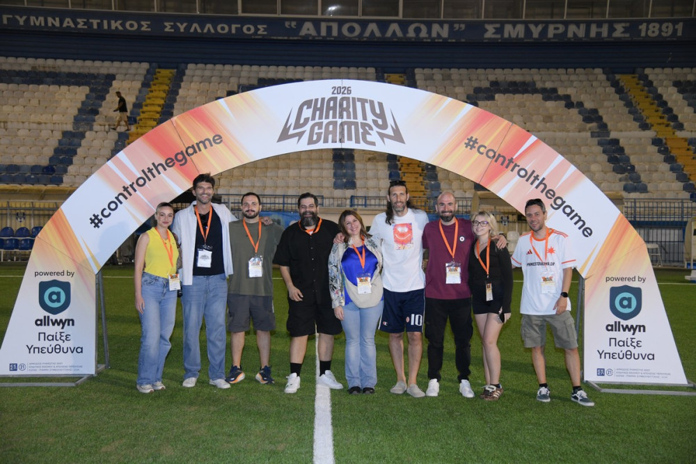 ΜΠΑΜ FC & Allwyn ένωσαν τις δυνάμεις τους σε ένα ξεχωριστό Charity Game