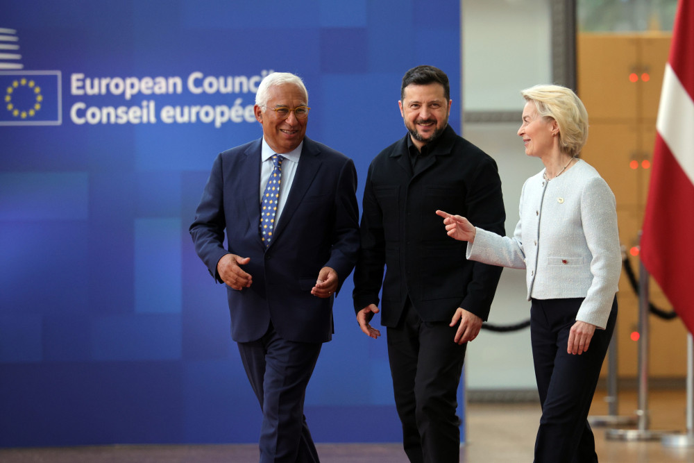 Αντόνιο Κόστα: Ιστορική εβδομάδα για την Ουκρανία - Ούρσουλα φον ντερ Λάιεν: Η κατάσταση στο μέτωπο αλλάζει
