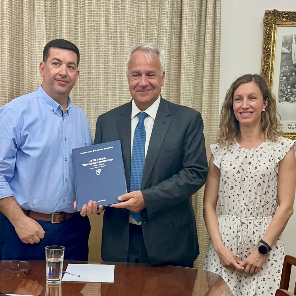 Επίσκεψη κλιμακίου της ΝΔ υπό τον Μάκη Βορίδη στη Σπάρτη