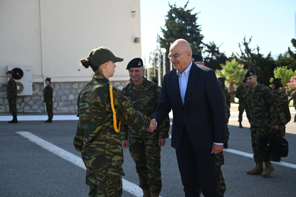 Νίκος Δένδιας: Θεσμική τομή η κατάταξη των πρώτων εθελοντριών οπλιτών των Ενόπλων Δυνάμεων (photos)