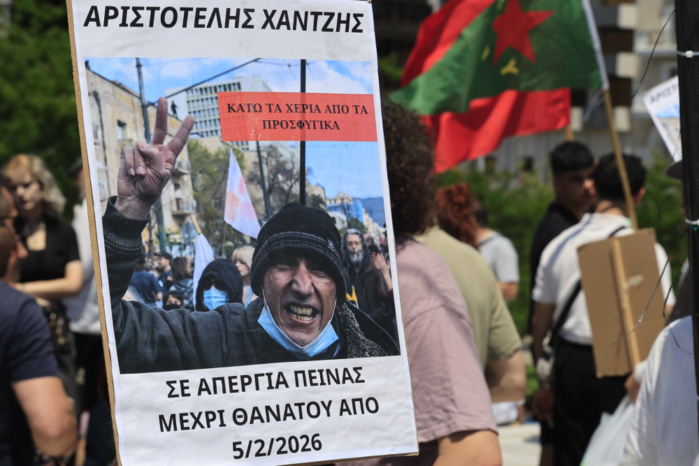 Προσφυγικά: τέλος η απεργία πείνας του Αριστοτέλη Χαντζή